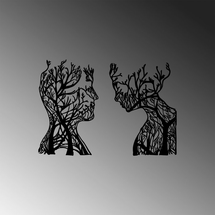 Wallity Tree Man And Woman - 325 Negro